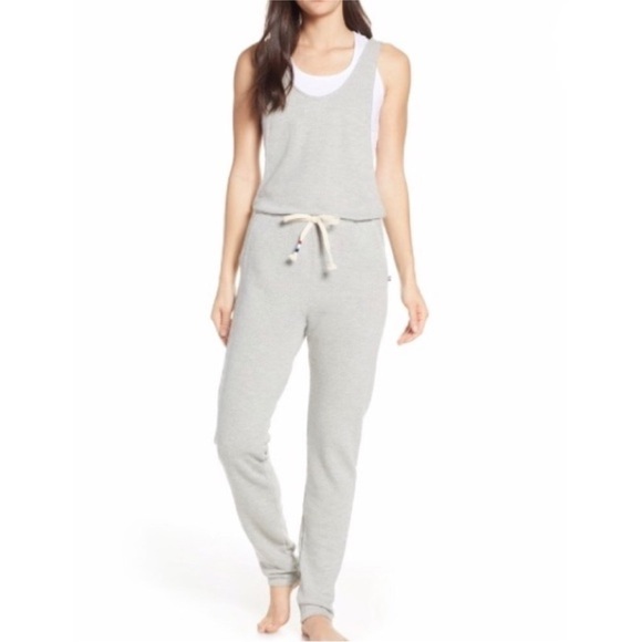 SOL ANGELES SWEATPANTS JUMPSUIT - Picture 1 of 7